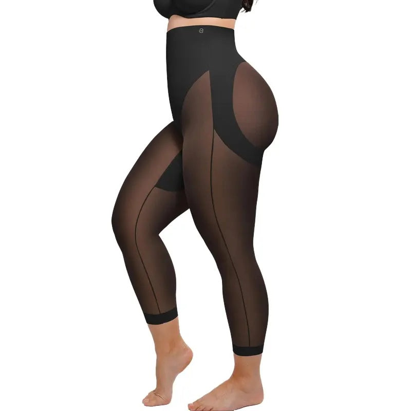 Tummy Control Butt Lift Capri Leggings