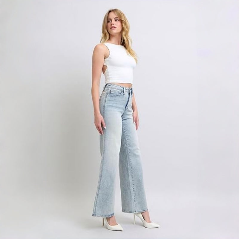Vintage Low Rise Straight Leg Jeans