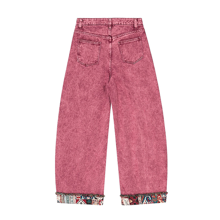Loose Fit Wide Leg Jeans