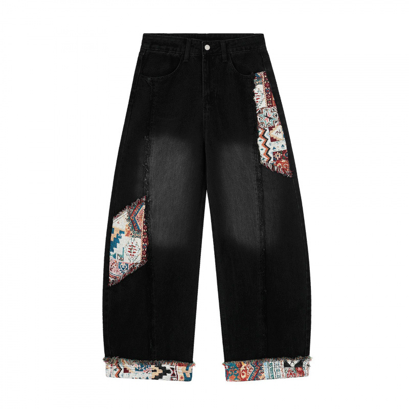 Loose Fit Wide Leg Jeans