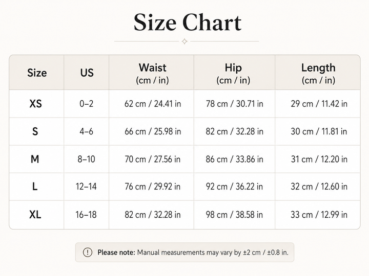 Low Rise Drawstring A Line Skort