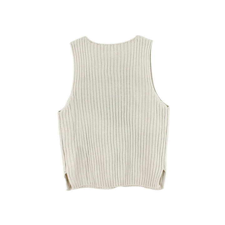 Flag Knit Summer Tank Top