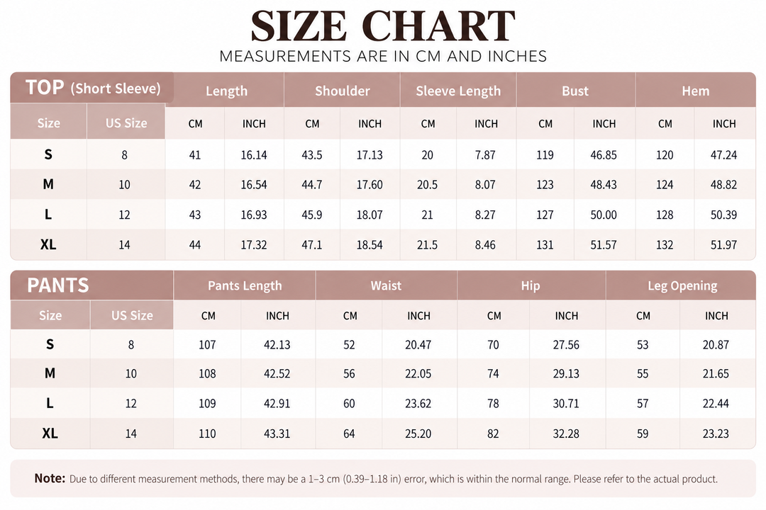 Short Sleeve Flare Workout Set
