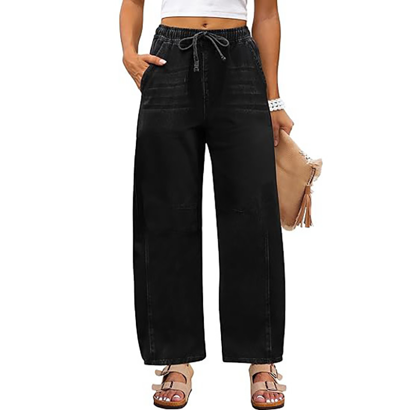 Vintage Wash Loose Denim