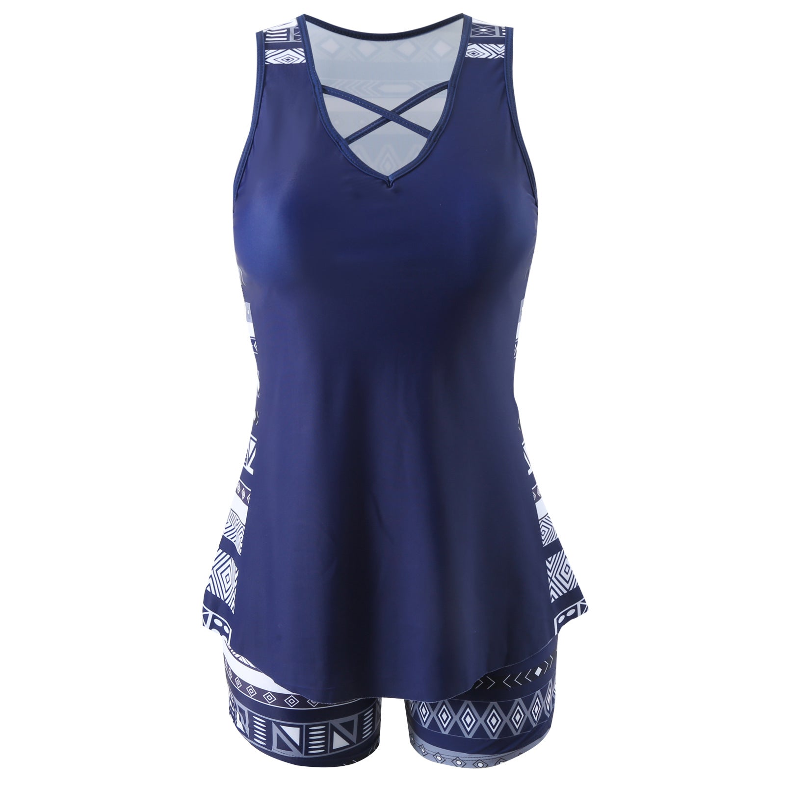 Adjustable Side Tankini Swimsuit Set