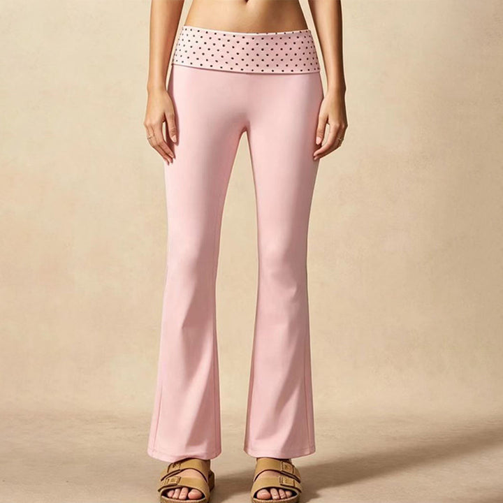 Polka Dot Yoga Two Piece Set