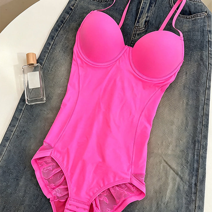 Seamless Lace Shapewear Bodysuit