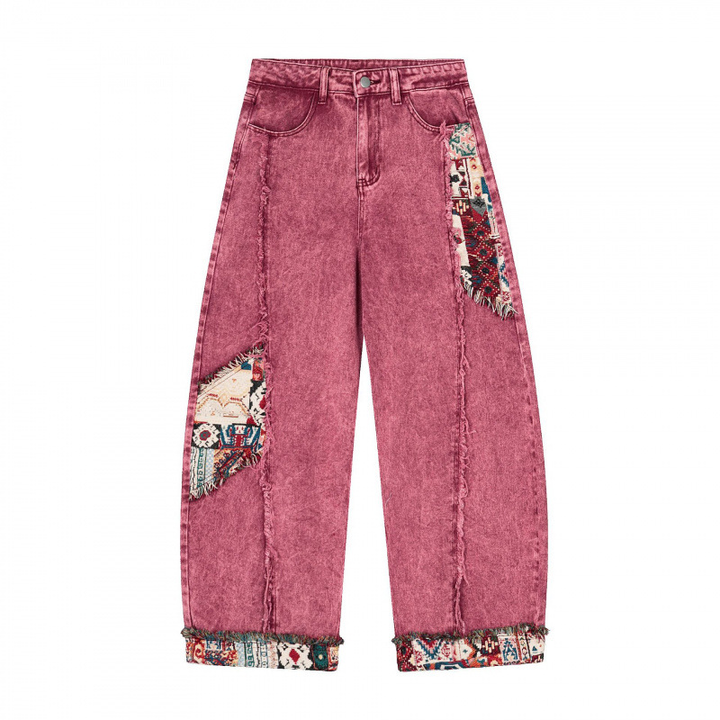 Loose Fit Wide Leg Jeans