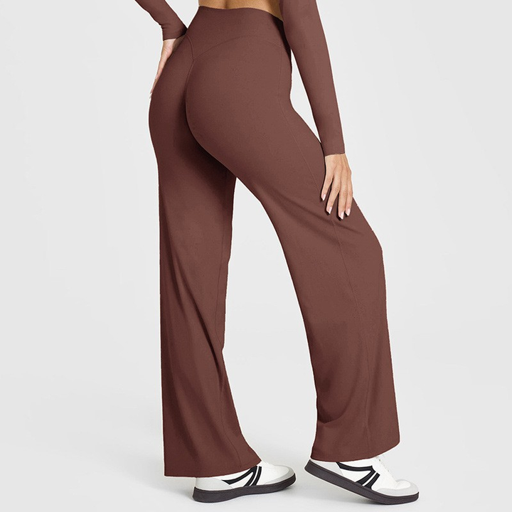 Stretch Flare Leg Fitness Pants