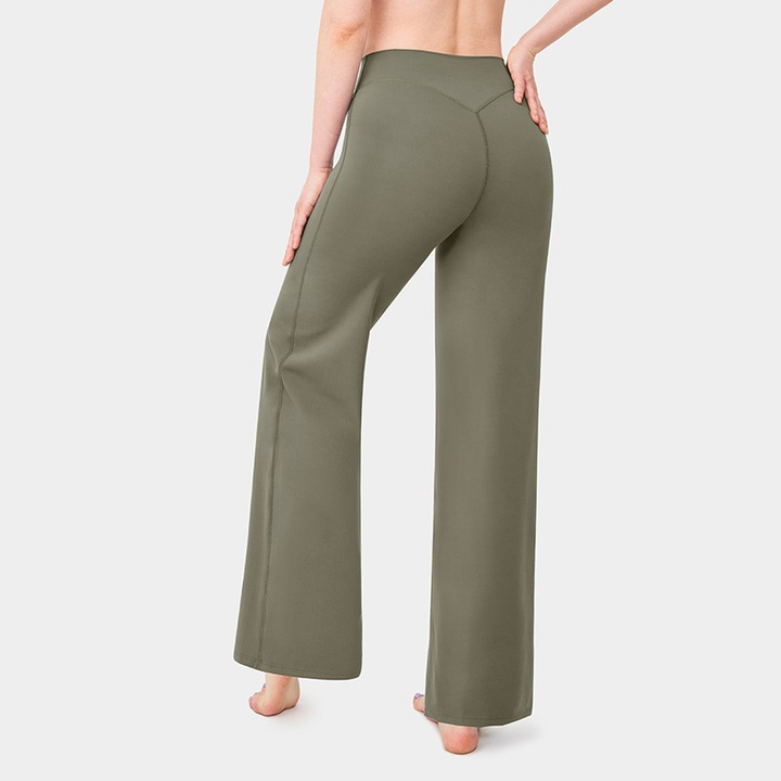 Stretch Flare Leg Fitness Pants