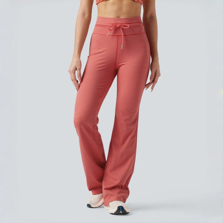 Stripe High Waist Sculpt Pants