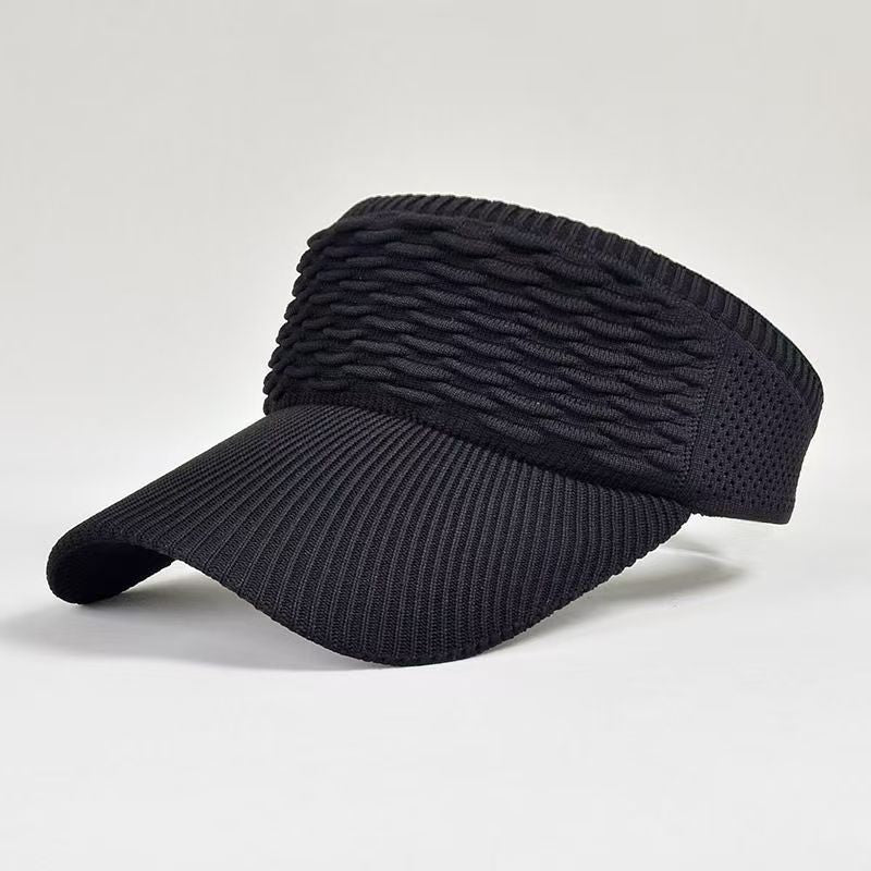 Ponytail Wide Brim Sun Visor