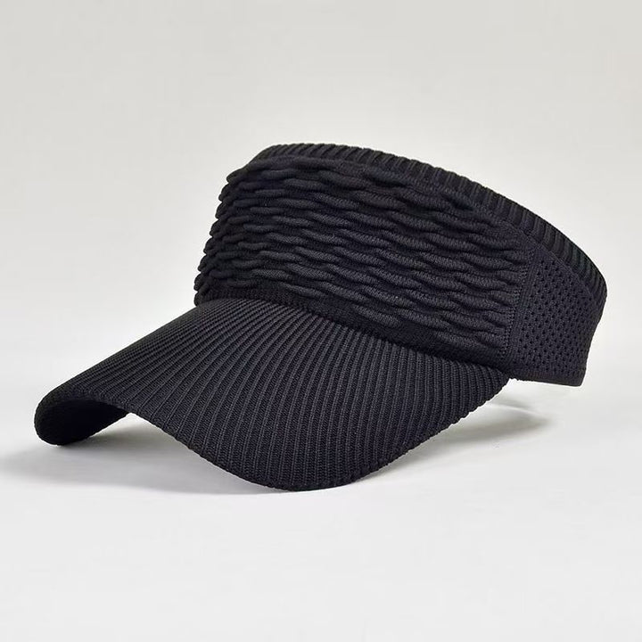 Ponytail Wide Brim Sun Visor