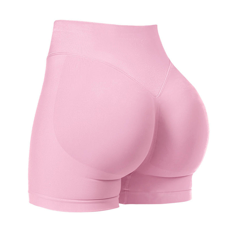 Seamless High Waist Peach Lift Shorts