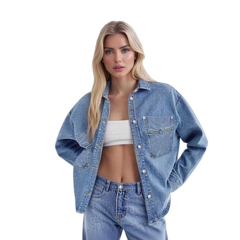 Vintage Oversized Denim Shirt