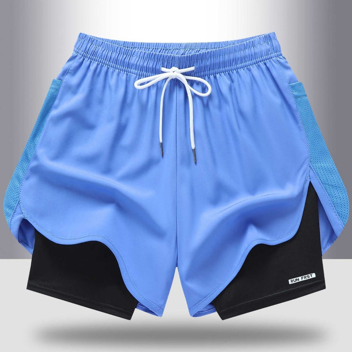 Layered Running Shorts
