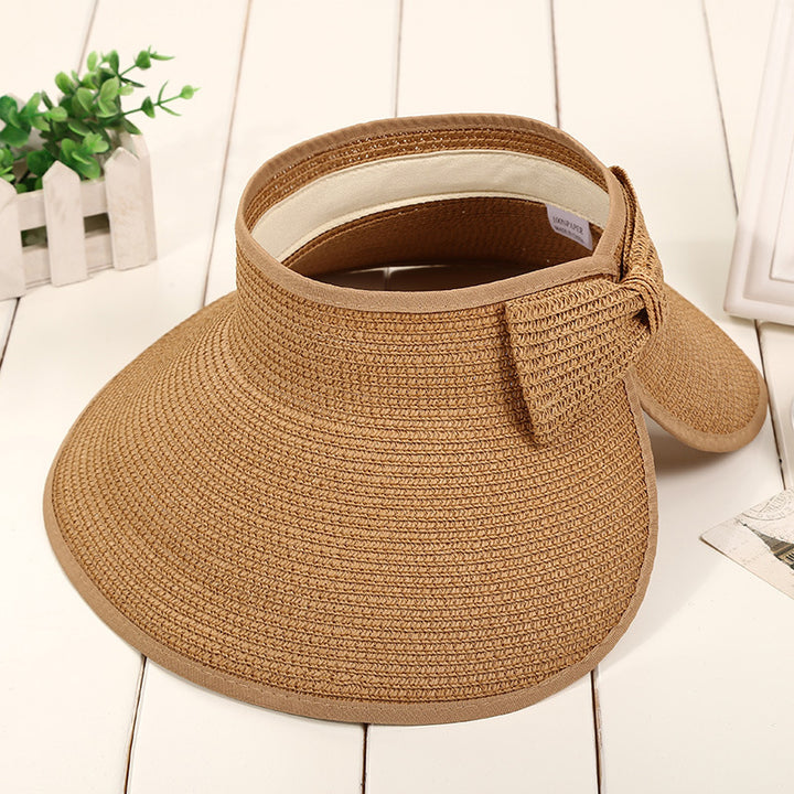 Foldable Wide Brim Visor Hat