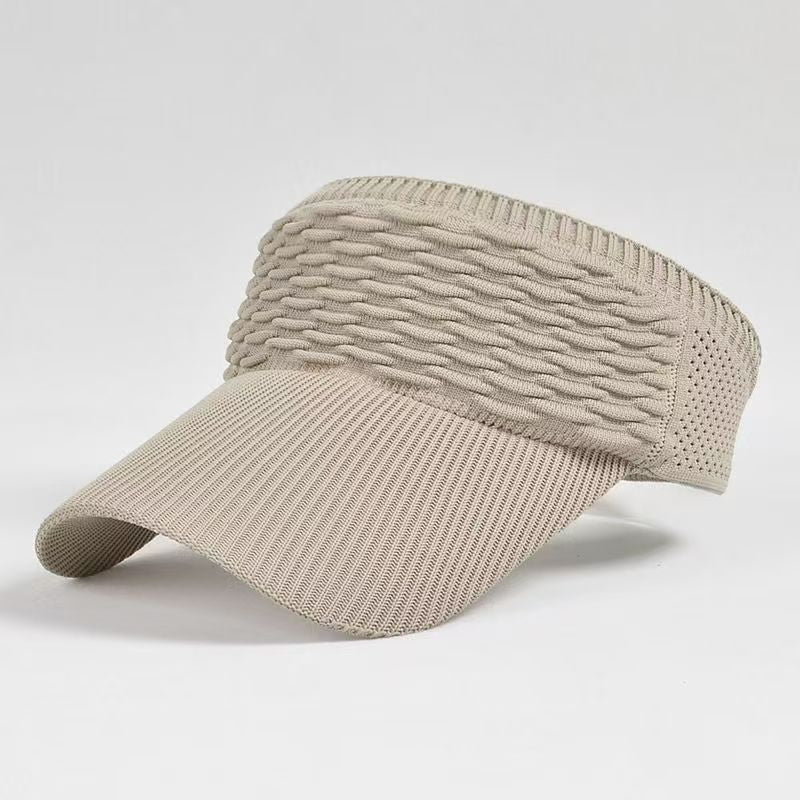 Ponytail Wide Brim Sun Visor