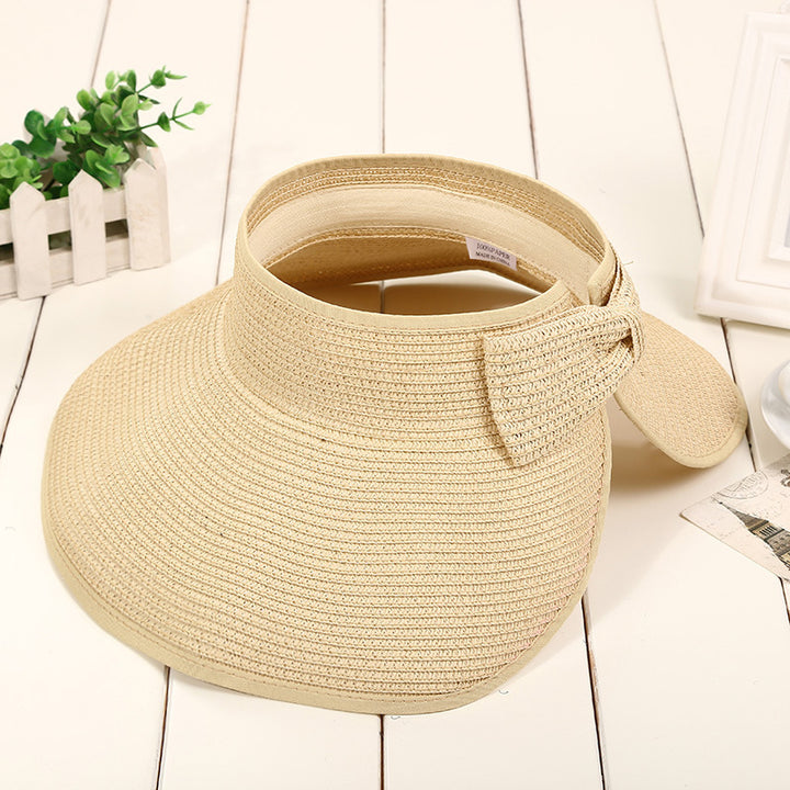 Foldable Wide Brim Visor Hat