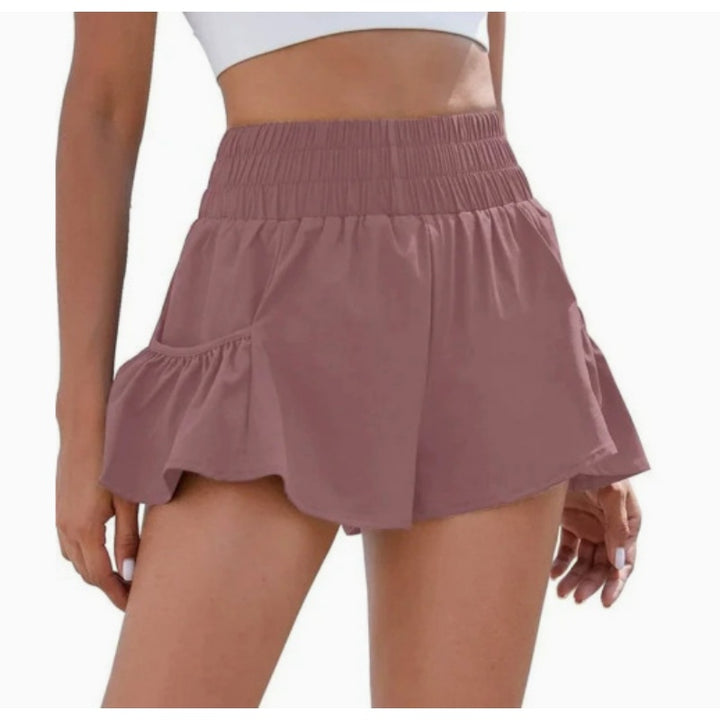 High Waist Pocket Running Shorts