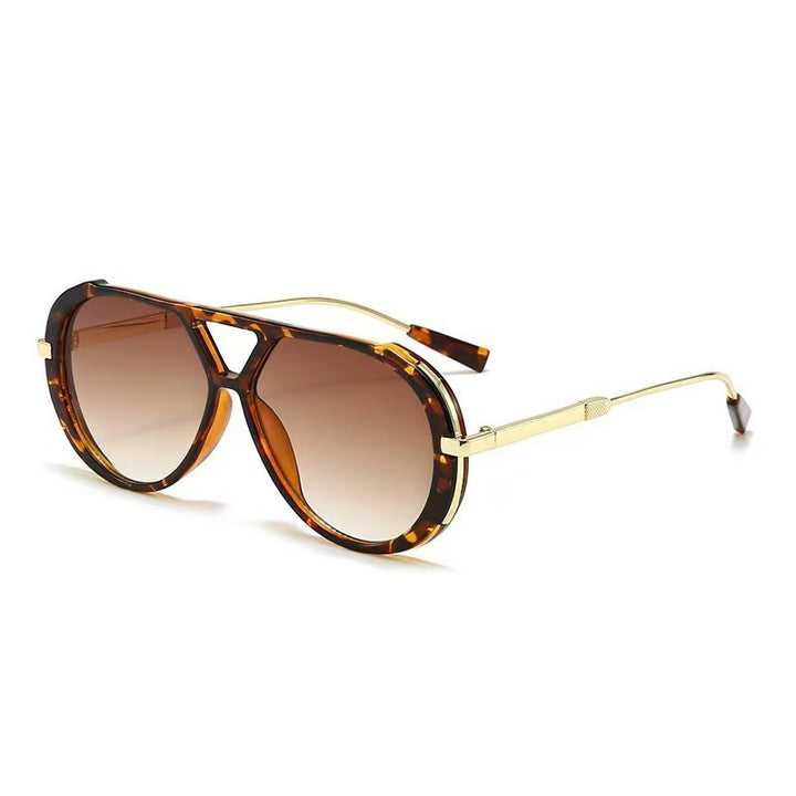 Retro Double Bridge Aviator Shades