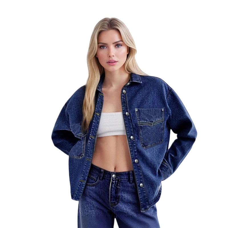 Vintage Oversized Denim Shirt
