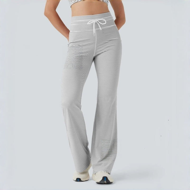 Stripe High Waist Sculpt Pants
