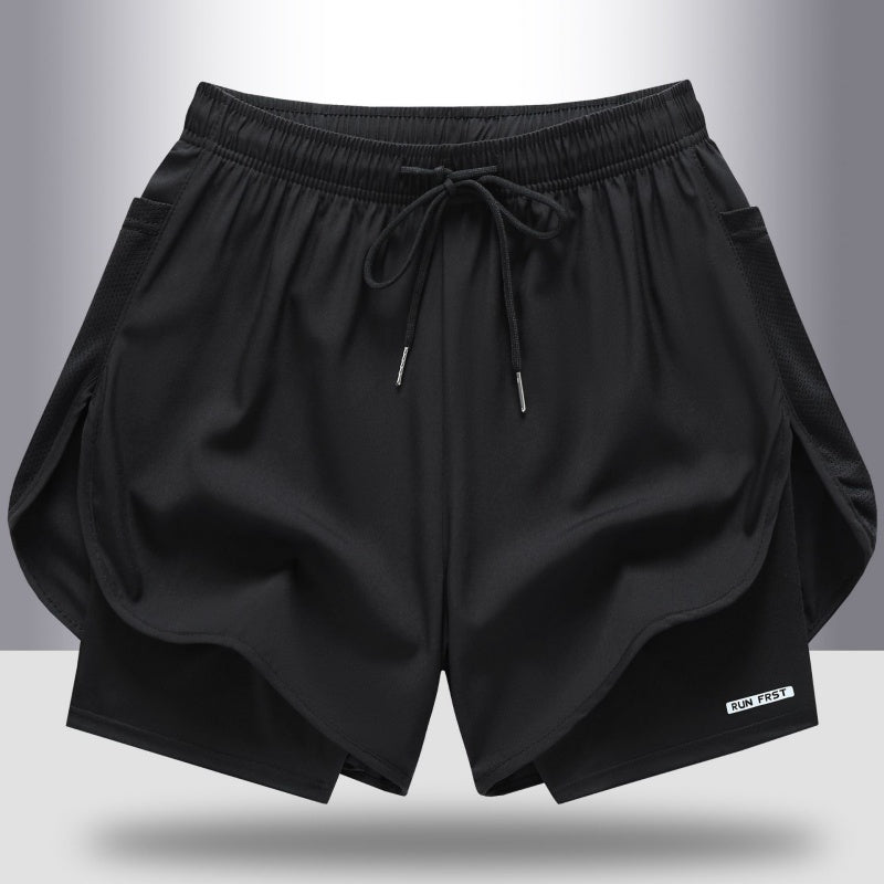 Layered Running Shorts