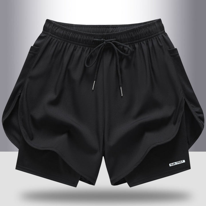 Layered Running Shorts