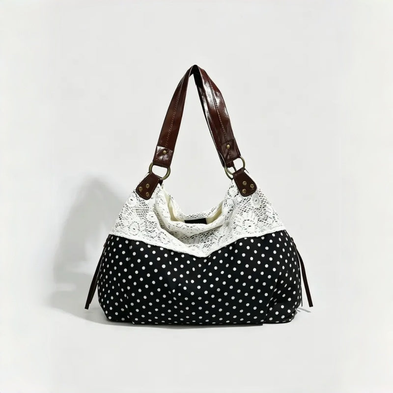 Vintage Floral Lace Shoulder Bag