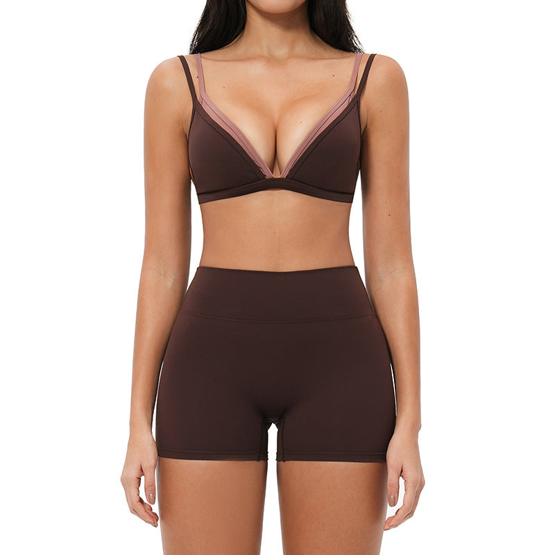 Second Skin Cross Back Sports Bra