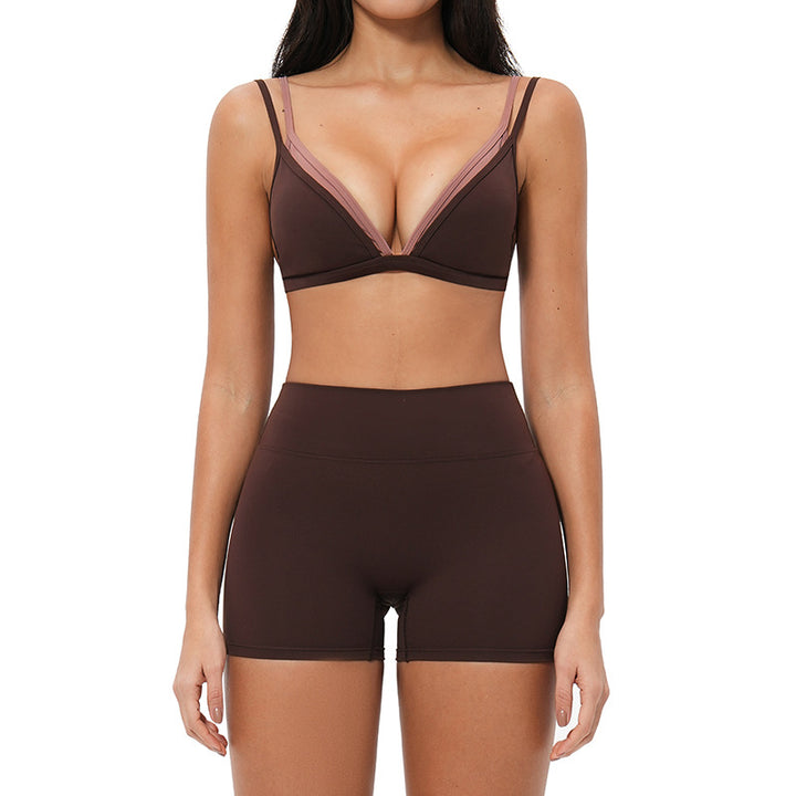 Second Skin Cross Back Sports Bra