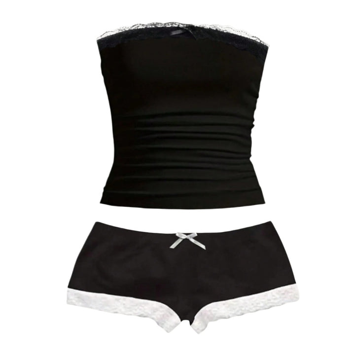 Leopard Lace Lounge Set