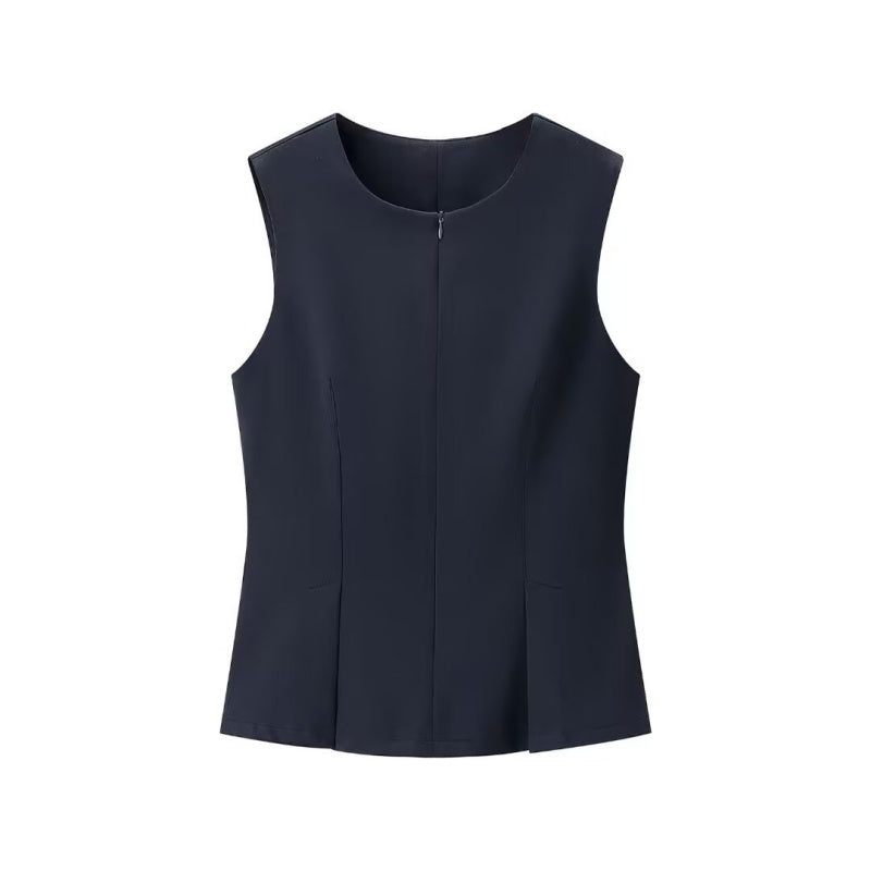 Tailored Pleated Shell Top