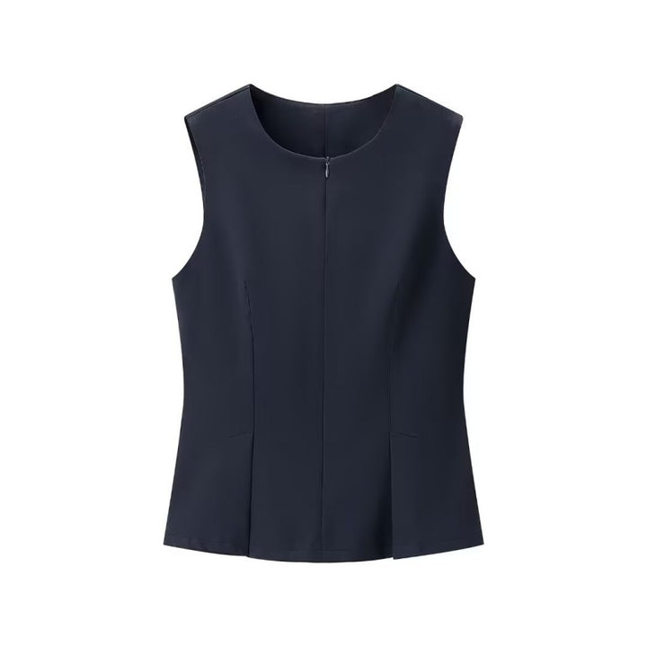 Tailored Pleated Shell Top