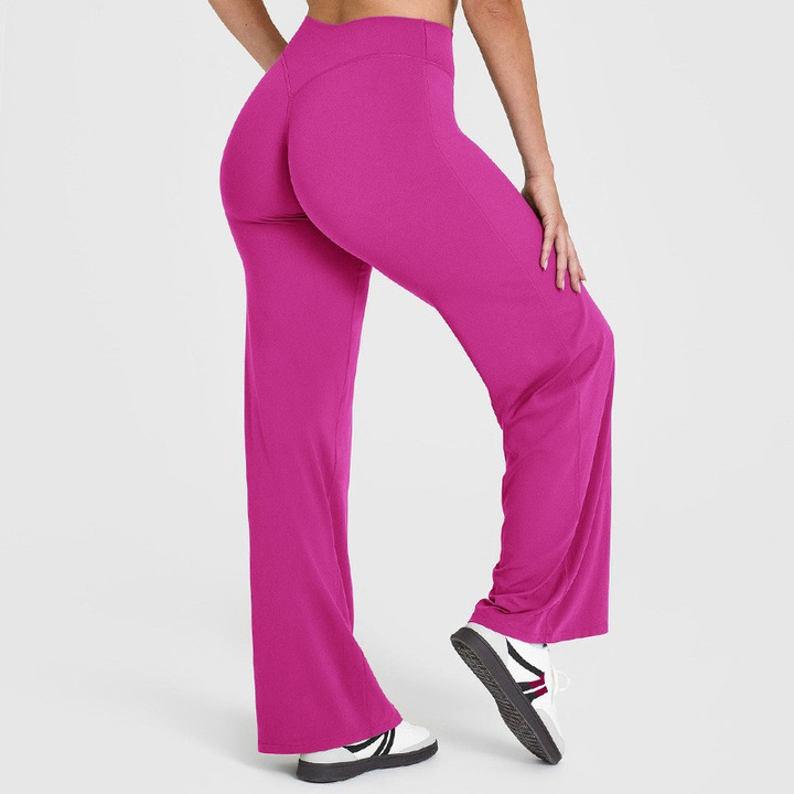 Stretch Flare Leg Fitness Pants