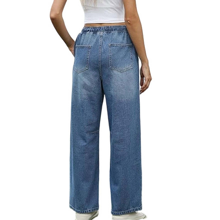 Vintage Wash Loose Denim