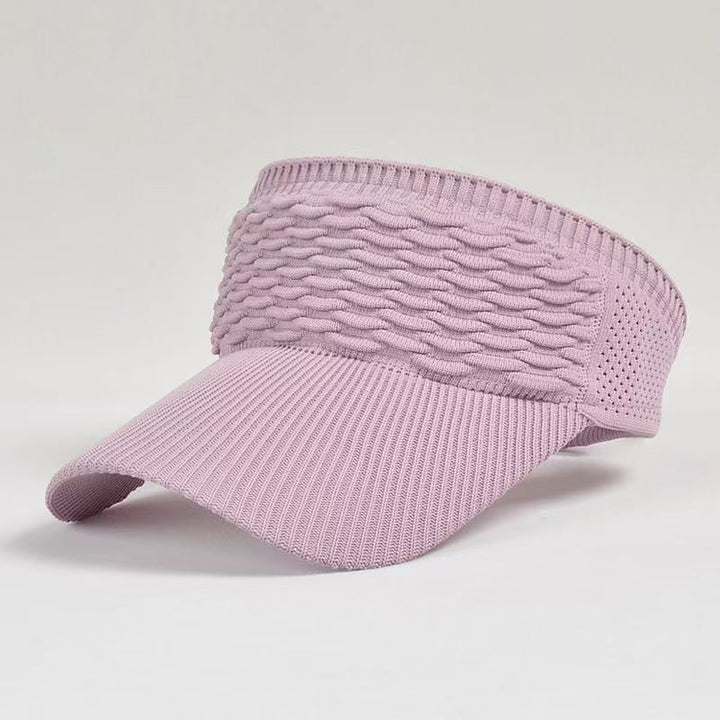Ponytail Wide Brim Sun Visor