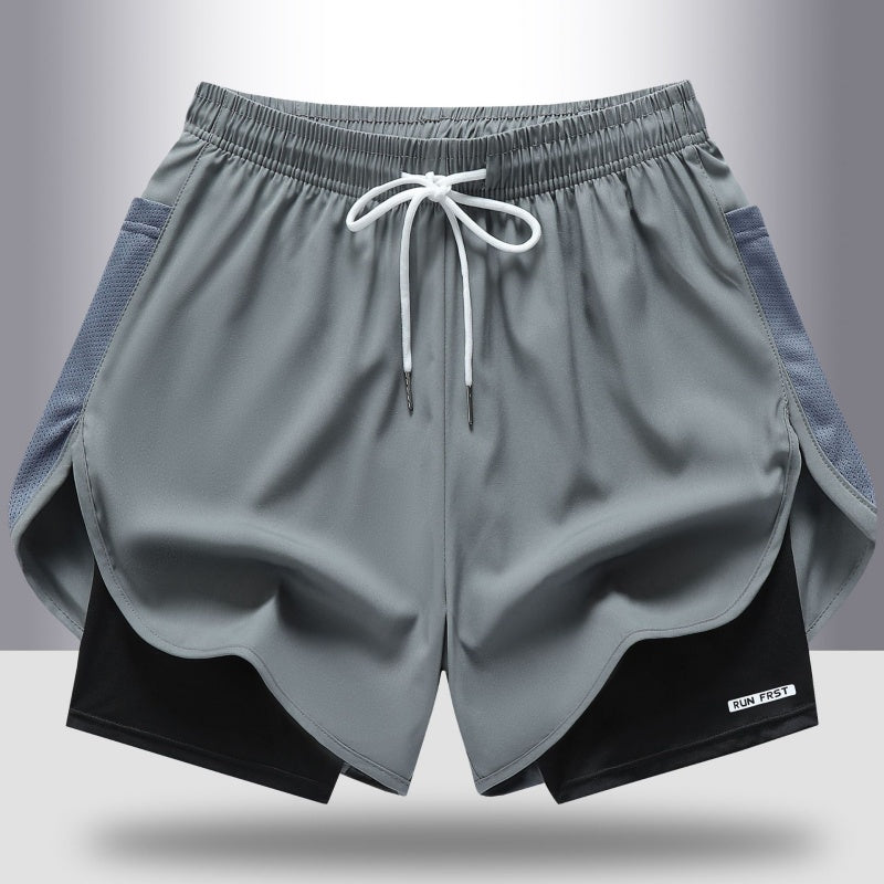 Layered Running Shorts