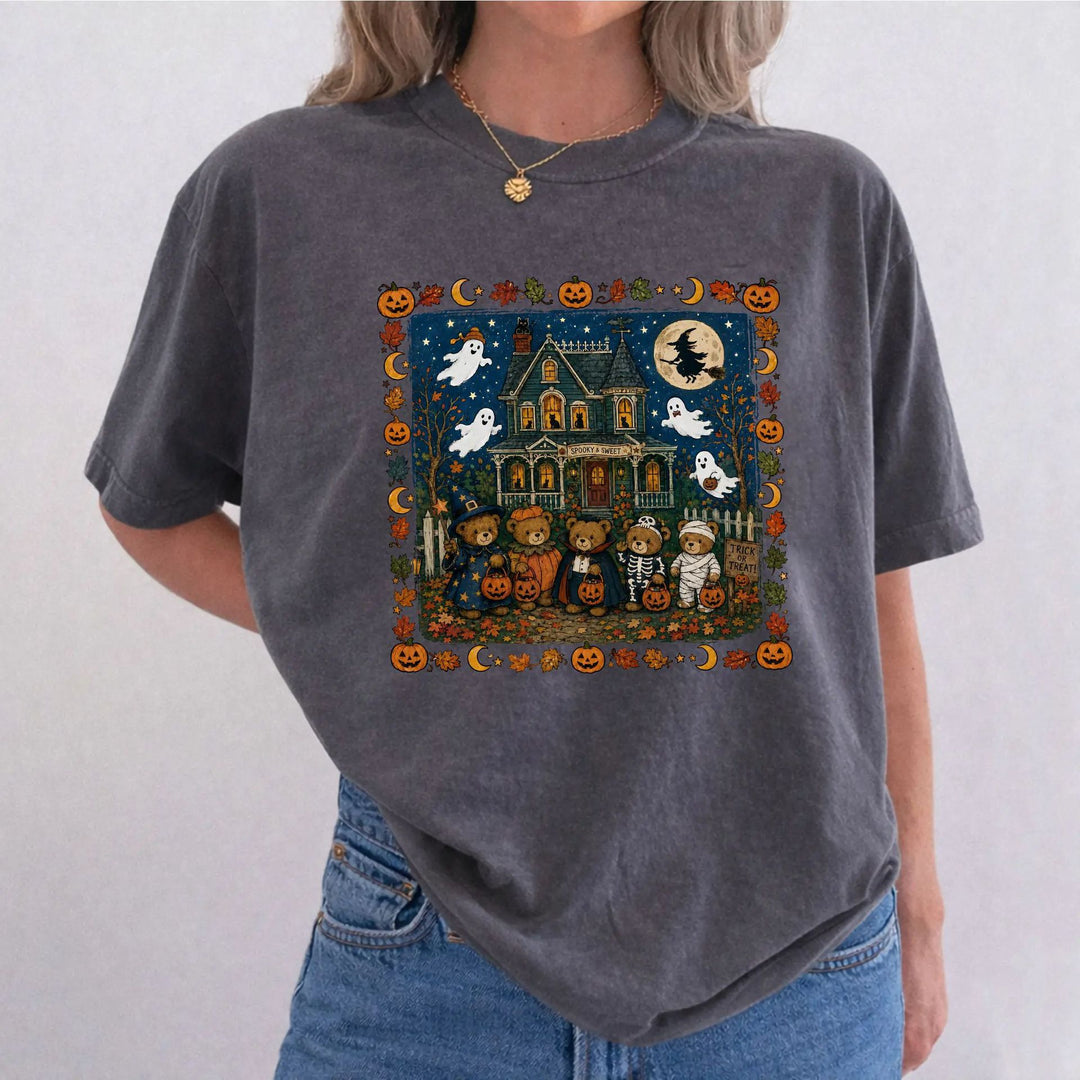 Vintage Bear Halloween Tee