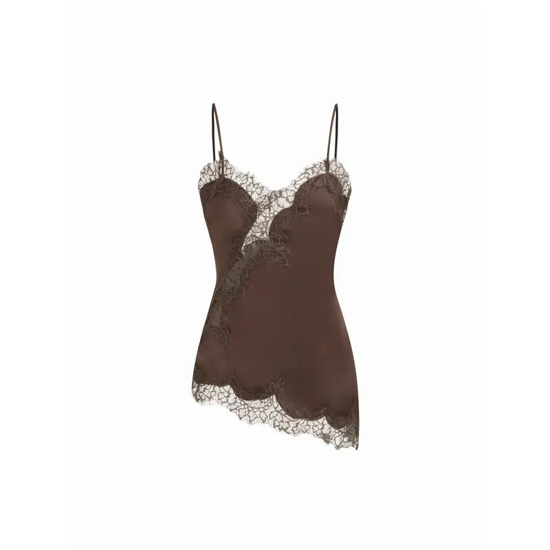 Lace Trim Cami Tank Top