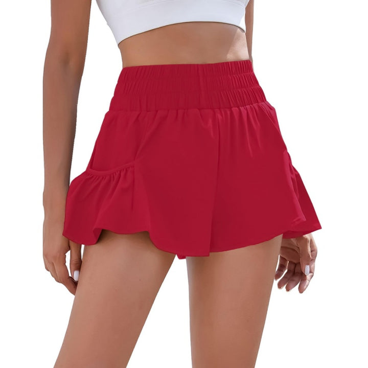 High Waist Pocket Running Shorts
