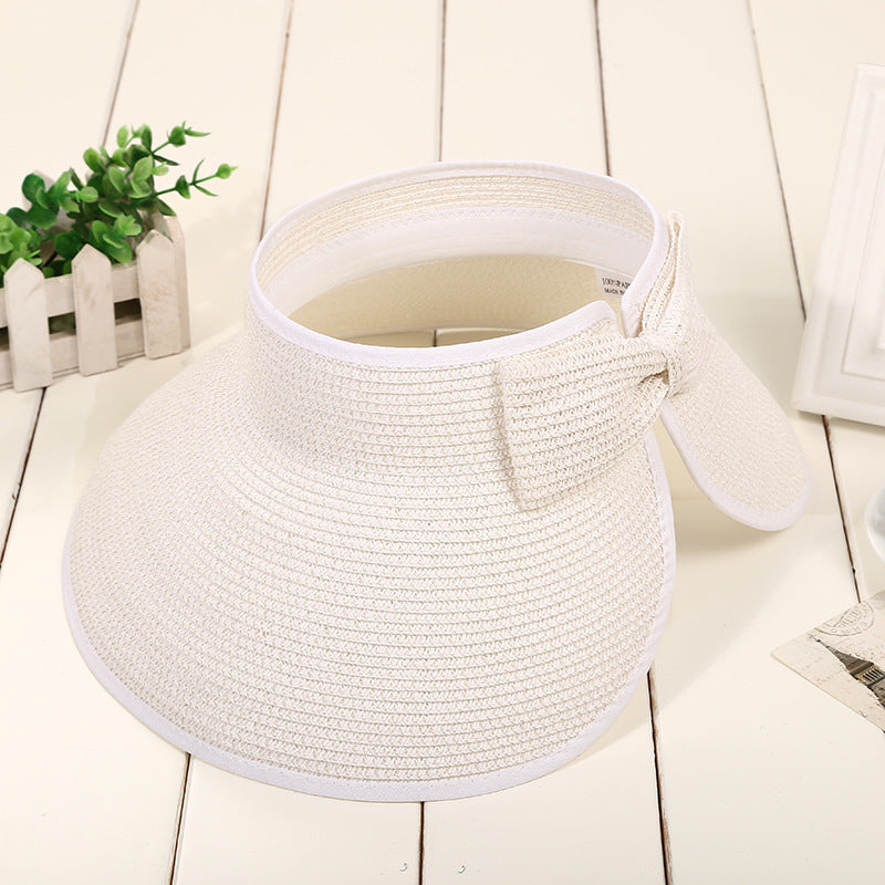 Foldable Wide Brim Visor Hat