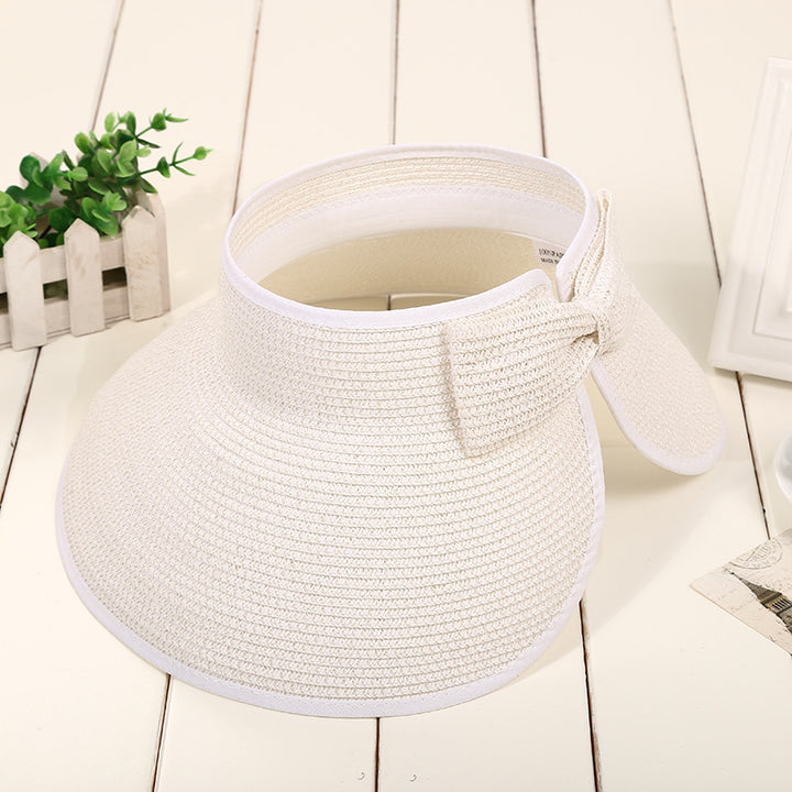 Foldable Wide Brim Visor Hat