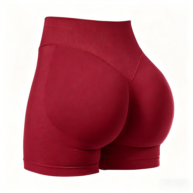 Seamless High Waist Peach Lift Shorts