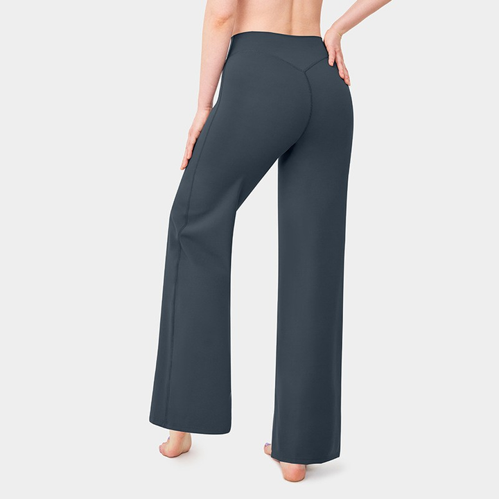 Stretch Flare Leg Fitness Pants