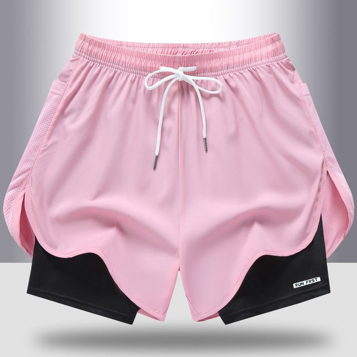 Layered Running Shorts