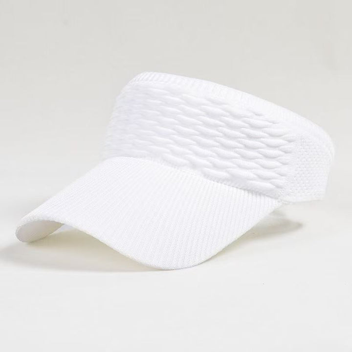 Ponytail Wide Brim Sun Visor