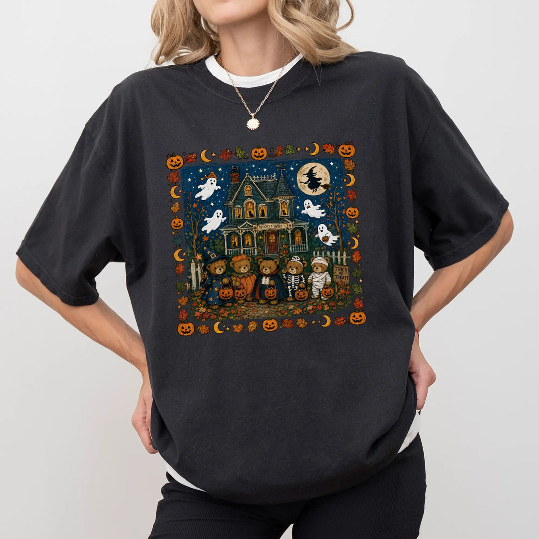 Vintage Bear Halloween Tee