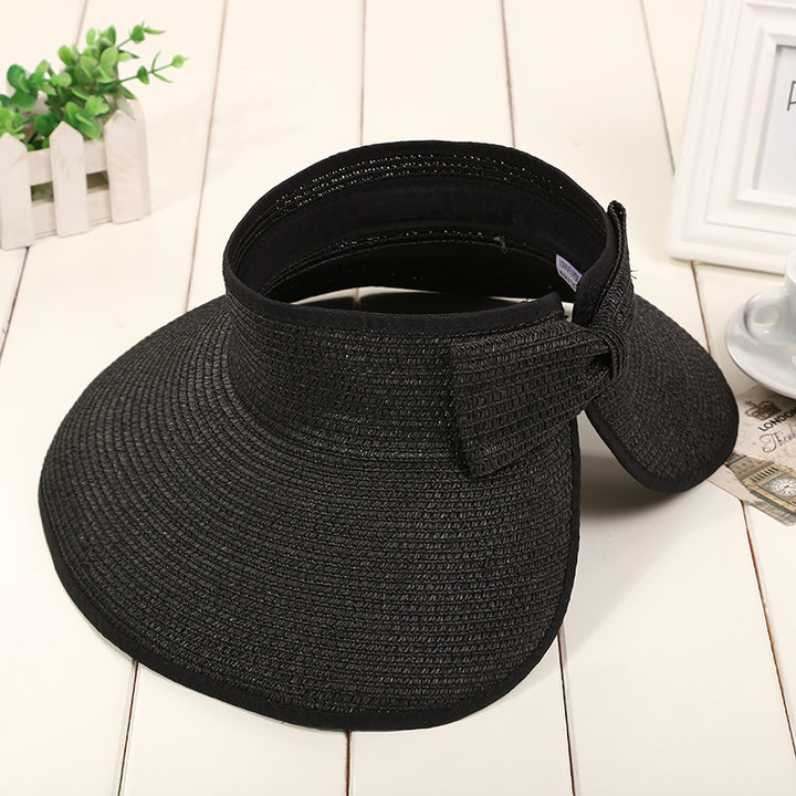 Foldable Wide Brim Visor Hat
